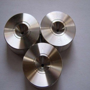 Cemented tungsten carbide wire drawing die